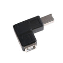 USB 2.0 B Female To USB B Male Right Angle Printer Extension Converter Adapter Z