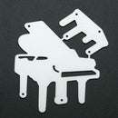 DIY Piano-shaped Cutting Dies Stencil Scrapbooking Embossing Template Craft