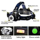 T6 LED 18650 Headlamp Headlight Flashlight ZOOM Head Light Torch Lamp S4F5 R2V2