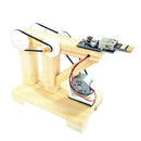 DIY Hand Crank Generator , Kids Student Science Educational Learning Electronic