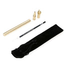 Practical Handmade Retro Frosted Copper Brass Pen Keychain For Outdoor Camping