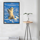Full Round Drill 5D DIY Diamond Painting Polar Bear Diamond Embroidery Mosa