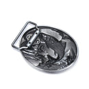 Western Cowboy Fish Belt Buckle For Mens Jeans Accessories Metal Belt Buc TwJ Hn