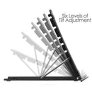 Portable Adjustable Laptop Notebook Table Stand Tray Holder Lazy Foldable I Y4Q6