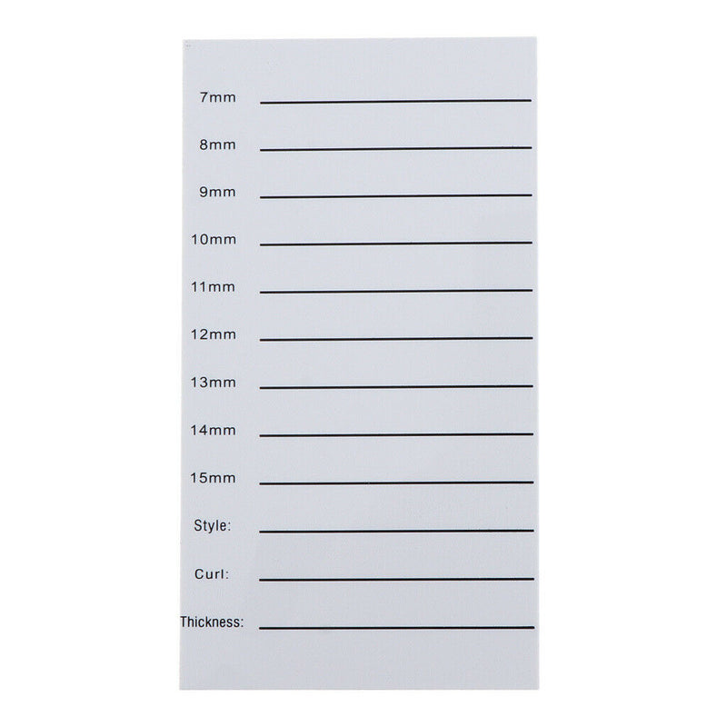 Eyelash Extension Pallet Holder Plastic Lash Tile Hand Plate Eyelashes Tray