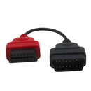3 Pcs Diagnostic Cable Multi Ecu Scan Connecter Cables for Fiat Ecu Scan Ad