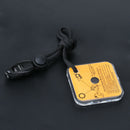 Practical Outdoor Emergency Survival Reflective Signal Mirror with Whistle A