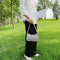Cow Dot Printed Handbag Women PU Totes Small Underarm Shoulder Bag (Black)