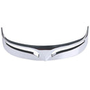 Motorcycle Chrome Rear Mud Flap Trailing Edge Cover Mudguard Flare Trim Tip Y5C2