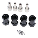 8x 12mm 15 / 20mm Wheel Hex Hub Extension Adapter for Car