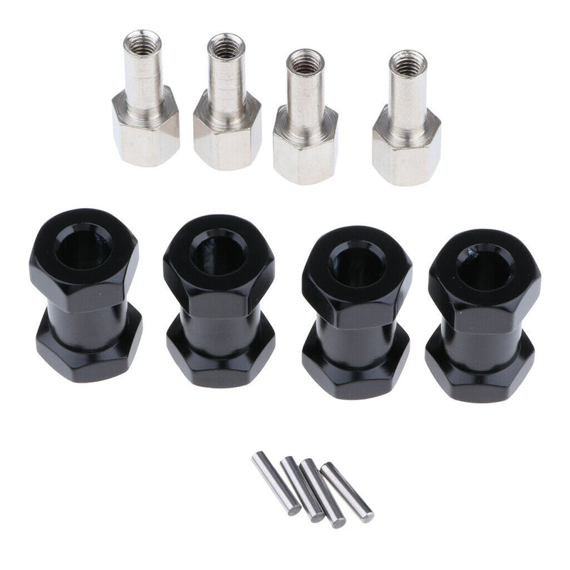 8x 12mm 15 / 20mm Wheel Hex Hub Extension Adapter for Car