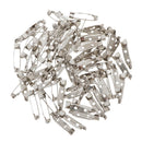 60pcs DIY Brooch Findings Pin Back Base Settings For Badge Corsage