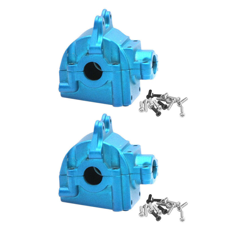 RC Metal Gearbox Housing Cover for WLTOYS 144001 1:14 RC Car Parts Blue