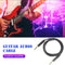 6.35 mm Jack Audio Cable TS Male to Male for Guitar Mixer Amplifier (1.8m) A#S