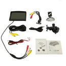 5 inch TFT LCD in the Rear View Monitor parking backup camera with NTSC / P