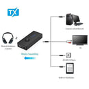 TX8 Bluetooth Transmitter Wireless RCA 3.5mm Audio Adapter for TV Headphone