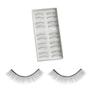 10 Pairs/Set False Eyelashes Handmade Training Lashes For Beginners Teachin B8L2