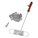 Grill Stamp Steak Meat BBQ with Replaceable Grill Fire Aluminum Letters