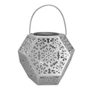 Outdoor Lighting Solar Powered Diamond Waterproof LED Hanging Garden Light Lamp
