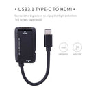 USB-C Type C to HDMI Adapter USB 3.1 TV Cable For MHL Android Phone Tablets/