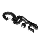 2X Scuba Diving BCD Triple Hose Holder Retainer & Rotatable Foldable Spring Snap