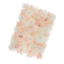 Rose Flower Champagne Silk Flower Wedding Venue for Wall Panel Ornaments