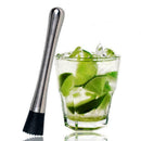 1pcs Stainless Steel Cocktail Muddler Crushed Bar Mixer DIY Barware Drink B2B2