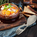 Cookware Spoon Fork Bottle Opener Outdoor Tools (Stainless Steel)