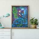 5D DIY Special Shaped Diamond Painting Girl Cross Stitch Mosaic Craft Kits