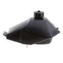 3 Pieces Gas Fuel Tank with Cap for ATV Gokart Quad Dirt Bike ATV Black