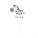 7pcs Baby Shower Wildlife Animal Cake Topper Party Monkey Lion Zebra Ca3c