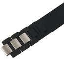 20mm Silicone Strap Watch Band For Chronoscaph Autoscaph 21 Band, Black N6X6
