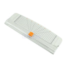 White-Orange Jielisi 909-4 A4 Guillotine Ruler Paper Trimmer Cutter Useful New