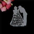 couple kiss metal cutting dies stencil scrapbook album paper embossing craft MO