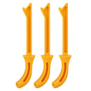 3Pc Durable Yellow Plastic Wood Saw Push Sticks Table Saw Accessories for