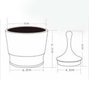 Aluminum Dosing Ring Brewing Bowl Coffee Powder for 58MM Coffee Tamper
