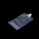 1PC 500ml clear spout stand up bag liquid juice flask pouch bags with cap B Gw