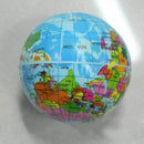 Foam World Map Earth Globe Stress Relief Ball Bouncy Atlas N Geography