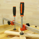 2Pcs Woodworking Edge Clamp F Clamp Quick Clamp Function Expansion Auxiliar