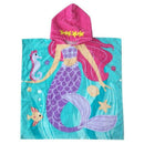 Mermaid Hooded Towel Kids Bath/Beach Towel for Girls/Boys Upgraded Version