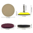 20Pcs Car DIY Polishing Kit Car Taillight Fog Lamp Repair Kit Includes: 3 I A9D2