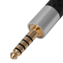 1 pcs 4.4mm Headphone Earphone 5 Pole Pin Plug Jack Audio DIY Adapter For S Q9H2