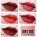 5PCS/Set Matte Liquid Lipstick Long Lasting Waterproof Lip Gloss Glaze  Fav B3O2