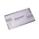 Steel String Action Gauge Ruler Guide Setup Measuring Luthier for Guitar BassME