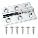 Stainless Steel Boat  Piano Hinge Marine Deck Heavy Duty Hinge with 6 Screws