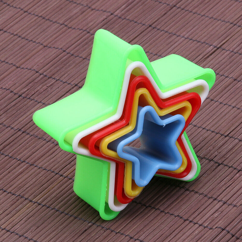 1 set Cookies Cutter Frame Cake Mould DIY Star Tree Round Heart Flower Mold A