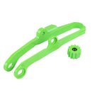 Green Chain Slider with Lower Roller for Kawasaki KX250F KX450F 2009-2016