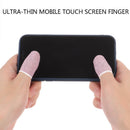 6Pcs Sweat-proof Mobile Game Thumb Finger Sleeve Touch Screen Sensitive Glov Gw