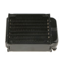 80mm Radiator Aluminum 8 Pipe Straight Treaded+40mm Water Block For Computer