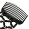 2Pcs  Wood Beads Double Hair Comb Clip Stretchy Thick Hair Clip Combs Girls